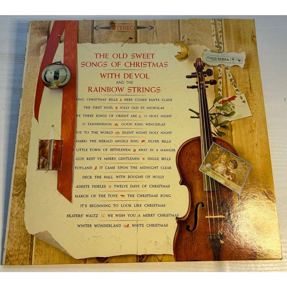 The Old Sweet Songs of Christmas Vintage Vinyl Album 1960 Columbia Records
